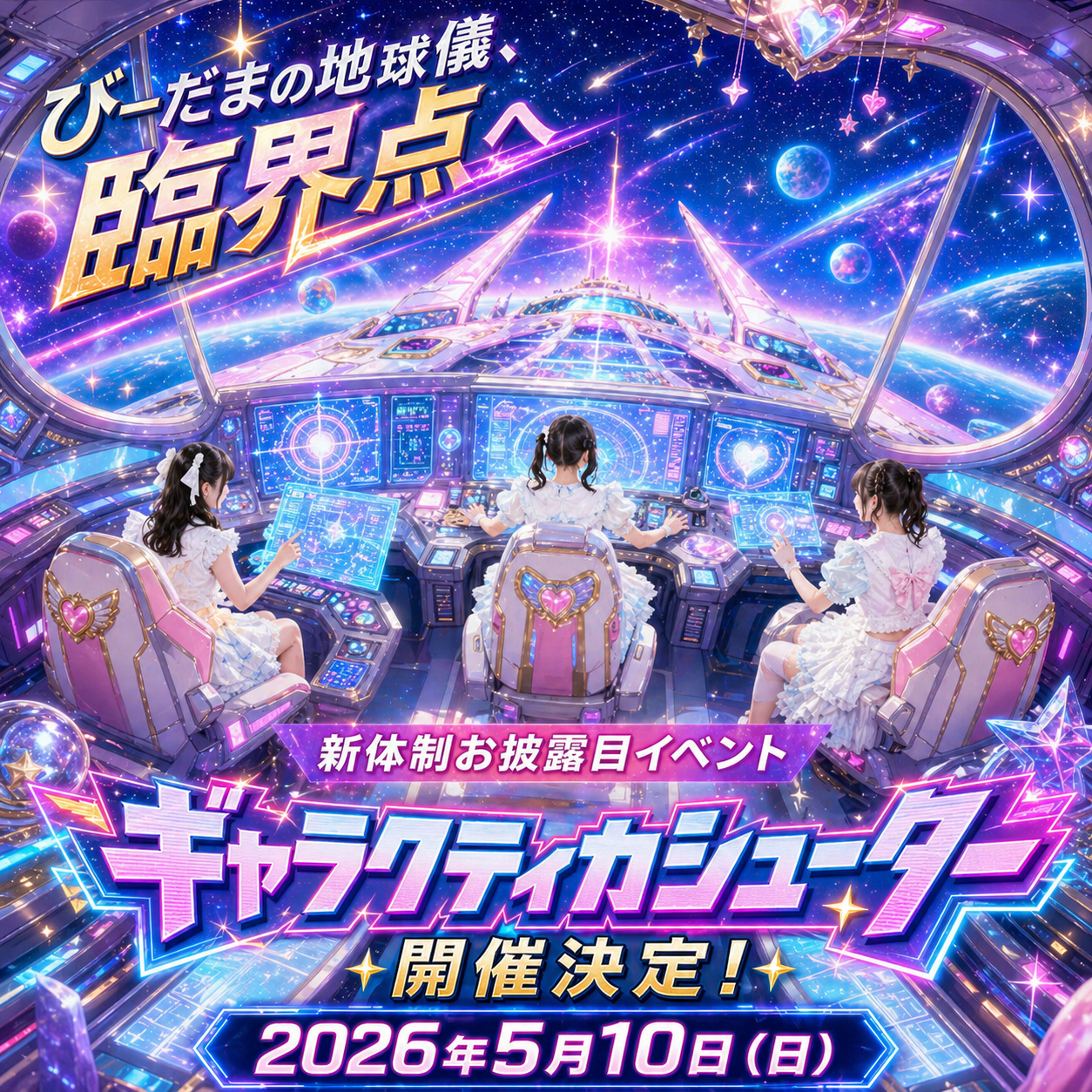 新体制お披露目イベント ギャラクティカシューター